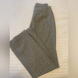Women’s plaid Express bootcut dress pants